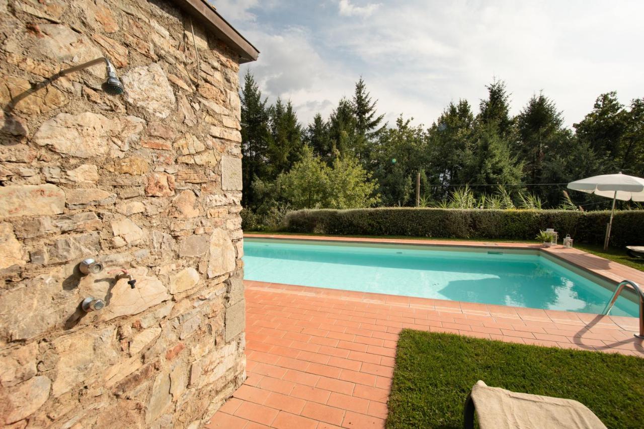 Casetta Di Butia, Ginestra Apartment With Swimming Pool Borgo a Mozzano Kültér fotó
