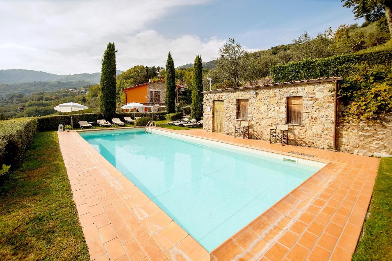 Casetta Di Butia, Ginestra Apartment With Swimming Pool Borgo a Mozzano Kültér fotó